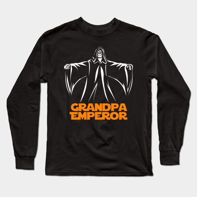 Grandpa Emperor Long Sleeve T-Shirt by Baggss